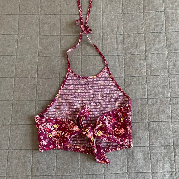 Floral crop top - Picture 3 of 3